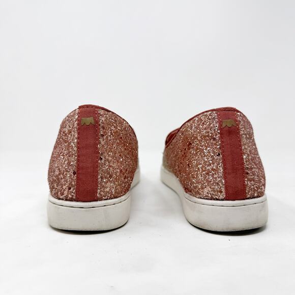 [Birdies] The Swift Ombre Pixie Dust Sparkle Pink Silver Slip On Sneakers Size 9 - Picture 8 of 12